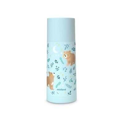 Miniland Bouteille Isotherme Bébé pour Liquides 350 ml en Acier Inoxydable, Conservation Chaud et Froid plus de 24 h, Fermeture Hermétique Anti-Goutte Bear - Publicité Miniland Bouteille Isotherme Bébé pour Liquides 350 ml en Acier Inoxydable, Conservation Chaud et Froid plus de 24 h, Fermeture Hermétique Anti-Goutte Bear - Publicité