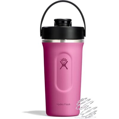 Bouteille shaker en acier inoxydable à double paroi isolée Hydro Flask - 709ml - Publicité Bouteille shaker en acier inoxydable à double paroi isolée Hydro Flask - 709ml - Publicité