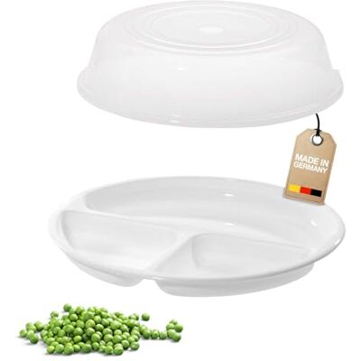 Set de Plats Micro-ondes Westmark - Assiette & Couvercle - 25cm - Accessoires Micro-ondes - Publicité Set de Plats Micro-ondes Westmark - Assiette & Couvercle - 25cm - Accessoires Micro-ondes - Publicité