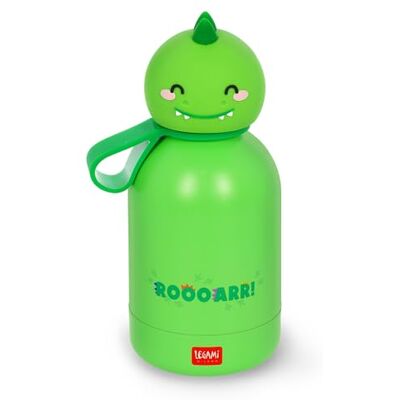 LEGAMI Bouteille d'eau pour enfants Hot&Cold BFF, Dino, double couche en acier inoxydable 18/8 avec fermeture hermétique, garde le chaud pendant 12 h et le froid pendant 24 h, capacité 310 ml - Publicité LEGAMI Bouteille d'eau pour enfants Hot&Cold BFF, Dino, double couche en acier inoxydable 18/8 avec fermeture hermétique, garde le chaud pendant 12 h et le froid pendant 24 h, capacité 310 ml - Publicité