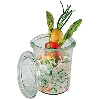 APS GH388 Weck Lot de 24 petits verres 160 ml env.à˜ 6 cm Hauteur 8 cm - Publicité APS GH388 Weck Lot de 24 petits verres 160 ml env.à˜ 6 cm Hauteur 8 cm - Publicité