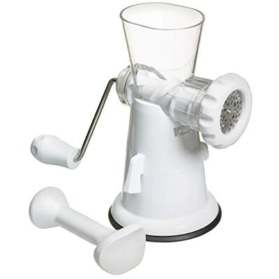 KitchenCraft Plastic Meat Mincer with Suction Clamp, 25 x 17 cm (10" x 6½") - Publicité KitchenCraft Plastic Meat Mincer with Suction Clamp, 25 x 17 cm (10" x 6½") - Publicité