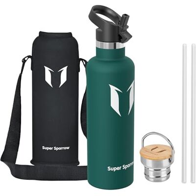 Thermos en Acier Inoxydable Super Sparrow - Signes d'Usage - Publicité Thermos en Acier Inoxydable Super Sparrow - Signes d'Usage - Publicité