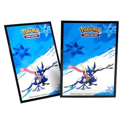 Ultra Pro Greninja Lot de 65 pochettes Deck Protector® pour Pokémon, de qualité supérieure, durabilité améliorée, design longue durée de vie - Publicité Ultra Pro Greninja Lot de 65 pochettes Deck Protector® pour Pokémon, de qualité supérieure, durabilité améliorée, design longue durée de vie - Publicité