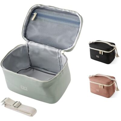 MONBENTO Sac Repas Isotherme Arctic Vert Natural Petite Glacière Portable pour Lunch Box, Gourde & Accessoires Déjeuner – Lunch Bag 5L avec Bandoulière Amovible – Idéal pour Bureau/Pique-Nique - Publicité MONBENTO Sac Repas Isotherme Arctic Vert Natural Petite Glacière Portable pour Lunch Box, Gourde & Accessoires Déjeuner – Lunch Bag 5L avec Bandoulière Amovible – Idéal pour Bureau/Pique-Nique - Publicité