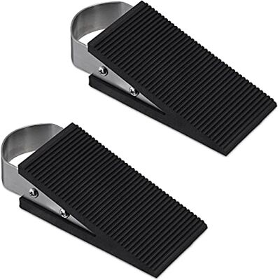 Relaxdays 10010084 butoirs de porte plat pack de 2 - Publicité Relaxdays 10010084 butoirs de porte plat pack de 2 - Publicité