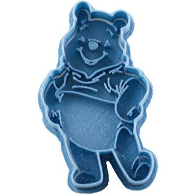 Découpoir Winnie Puuh en plastique - 8x7x1.5 cm - Publicité Découpoir Winnie Puuh en plastique - 8x7x1.5 cm - Publicité