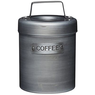 KitchenCraft Industrial Kitchen Pot à Café Vintage en Métal, Style Industriel, 1 L, Gris - Publicité KitchenCraft Industrial Kitchen Pot à Café Vintage en Métal, Style Industriel, 1 L, Gris - Publicité