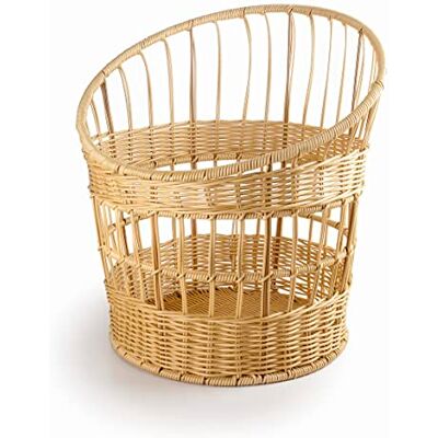 LACOR 63492 - Panier à pain - Polypropylène, Acier inoxydable, Marron clair - Publicité LACOR 63492 - Panier à pain - Polypropylène, Acier inoxydable, Marron clair - Publicité