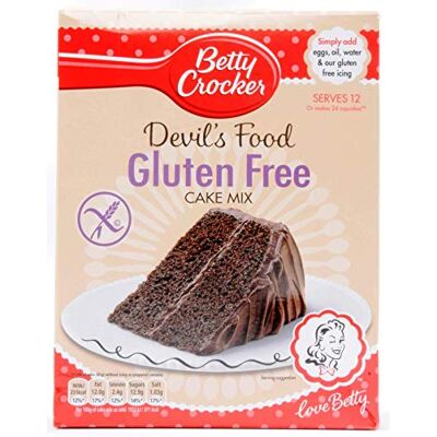 Betty Crocker - Devil's Food Chocolate Cake Mix - Cake Mix - Publicité Betty Crocker - Devil's Food Chocolate Cake Mix - Cake Mix - Publicité