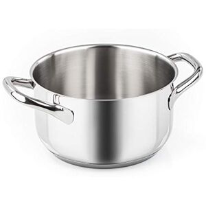 Barazzoni Chef Line Casserole Deux poignées cm 20 Acier - Publicité Barazzoni Chef Line Casserole Deux poignées cm 20 Acier - Publicité