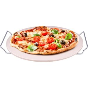 BBQ Collection Pierre à Four Cuire des Pizzas, du Pain, des Toasts, etc. Délicieusement Croustillant ⌀ 33 cm - Publicité BBQ Collection Pierre à Four Cuire des Pizzas, du Pain, des Toasts, etc. Délicieusement Croustillant ⌀ 33 cm - Publicité