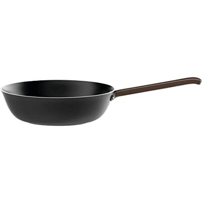 Alessi edo PU114/28 B Poêle à longue manche en aluminium avec revêtement antiadhésif, manche en acier inoxydable avec revêtement PVD, marron - Publicité Alessi edo PU114/28 B Poêle à longue manche en aluminium avec revêtement antiadhésif, manche en acier inoxydable avec revêtement PVD, marron - Publicité