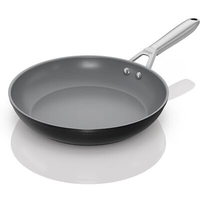 NINJA ZEROSTICK Ceramic Pro CW30028UK Poêle à frire résistante aux rayures sans PTFE Compatible avec toutes les plaques de cuisson Noir 28 cm - Publicité NINJA ZEROSTICK Ceramic Pro CW30028UK Poêle à frire résistante aux rayures sans PTFE Compatible avec toutes les plaques de cuisson Noir 28 cm - Publicité