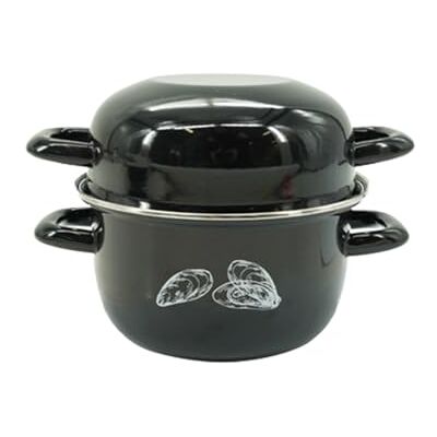 Fackelmann Marmite à moules émaillée 20,5cm - Publicité Fackelmann Marmite à moules émaillée 20,5cm - Publicité