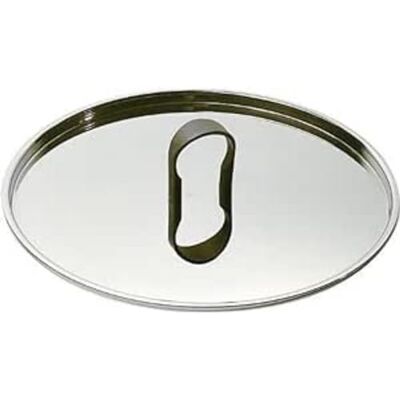 Alessi La Cintura Di Orione Couvercle, Acier Inoxydable 18/10, Poli 20 cm Acier - Publicité Alessi La Cintura Di Orione Couvercle, Acier Inoxydable 18/10, Poli 20 cm Acier - Publicité
