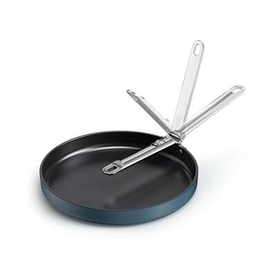 Joseph Joseph Space Poêle Sauteuse 30cm, Poignée Pliable, Gain de Place, Induction & Four, Revêtement Céramique - Publicité Joseph Joseph Space Poêle Sauteuse 30cm, Poignée Pliable, Gain de Place, Induction & Four, Revêtement Céramique - Publicité