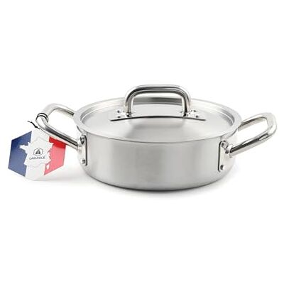 Faitout Triplex Inox 24cm Laguiole - Tous Feux - Publicité Faitout Triplex Inox 24cm Laguiole - Tous Feux - Publicité