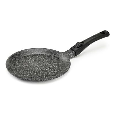Pradel Excellence PCUI001019 Poêle à Crêpes Ø24 cm Gamme Premium Fonte d'Aluminium Revêtement Antiadhésif Façon Pierre Manche Amovible Tous Feux Induction, Noir - Publicité Pradel Excellence PCUI001019 Poêle à Crêpes Ø24 cm Gamme Premium Fonte d'Aluminium Revêtement Antiadhésif Façon Pierre Manche Amovible Tous Feux Induction, Noir - Publicité