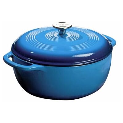 Lodge - 5.68L 6Qt - Cast Iron Enamel - Dutch Oven - Publicité Lodge - 5.68L 6Qt - Cast Iron Enamel - Dutch Oven - Publicité