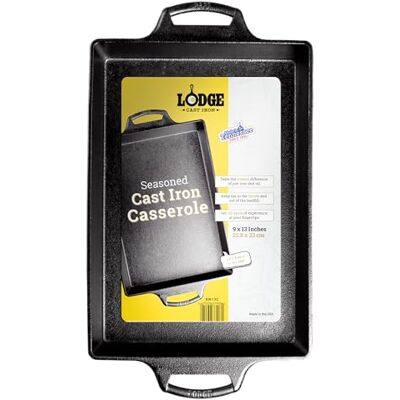 Lodge Cocotte en fonte de 22,9 x 33 cm - Publicité Lodge Cocotte en fonte de 22,9 x 33 cm - Publicité