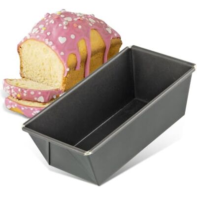 Zenker Mini moule à cake 20 cm antiadhésif Cuisson sans accroche, Format mini 20,5 cm, Acier robuste, Pour cake salé ou sucré, Garantie 5 ans - Publicité Zenker Mini moule à cake 20 cm antiadhésif Cuisson sans accroche, Format mini 20,5 cm, Acier robuste, Pour cake salé ou sucré, Garantie 5 ans - Publicité