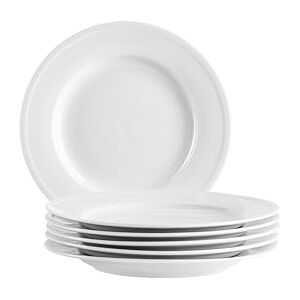 Ensemble de 6 assiettes à dessert en porcelaine Mäser Arlona - Publicité Ensemble de 6 assiettes à dessert en porcelaine Mäser Arlona - Publicité