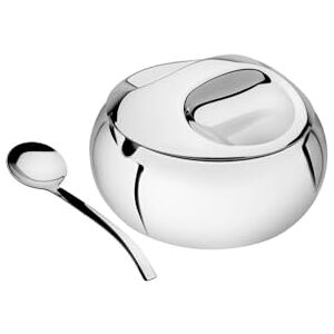 Tramontina Sucrier et cuillère Buena 2pcs. Inox. Publicité Tramontina Sucrier et cuillère Buena 2pcs. Inox. Publicité