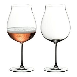 RIEDEL Veritas New World Pinot Noir/Nebbiolo/Rose Champagne Lot de 2 - Publicité RIEDEL Veritas New World Pinot Noir/Nebbiolo/Rose Champagne Lot de 2 - Publicité