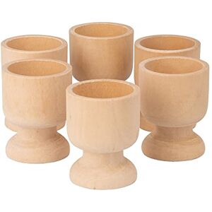 ideen mit herz Lot de 6 coquetiers en bois Bricolage Idéal pour peindre Pâques Cadeau 5 cm de haut et 3,8 cm de diamètre - Publicité ideen mit herz Lot de 6 coquetiers en bois Bricolage Idéal pour peindre Pâques Cadeau 5 cm de haut et 3,8 cm de diamètre - Publicité