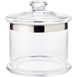 EDZARD Bonbonnière Erik en cristal soufflé à la bouche avec bord platine, hauteur 18 cm, ne passe pas au lave-vaisselle, diamètre 15 cm - Publicité EDZARD Bonbonnière Erik en cristal soufflé à la bouche avec bord platine, hauteur 18 cm, ne passe pas au lave-vaisselle, diamètre 15 cm - Publicité