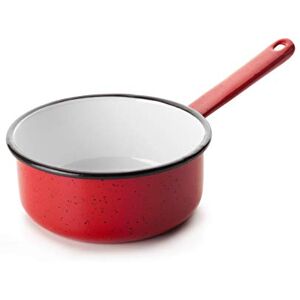 IBILI Saucière Promo extra, 14 cm, Acier émaillé, Compatible avec l’induction - Publicité IBILI Saucière Promo extra, 14 cm, Acier émaillé, Compatible avec l’induction - Publicité