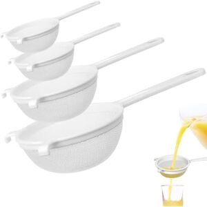 Duoleimi Set de 4 Tamis en Plastique Tamis de Cuisine Tamis en Plastique kéfir thé café Fruits, 7/12/15/18cm, Turbo Peeler Lames de Remplacement pour Une Utilisation multifonctionnelle. Publicité Duoleimi Set de 4 Tamis en Plastique Tamis de Cuisine Tamis en Plastique kéfir thé café Fruits, 7/12/15/18cm, Turbo Peeler Lames de Remplacement pour Une Utilisation multifonctionnelle. Publicité