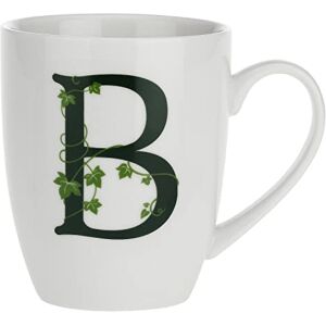 LA PORCELLANA BIANCA la Porcellana Tasse Lettre B Blanc - Publicité LA PORCELLANA BIANCA la Porcellana Tasse Lettre B Blanc - Publicité