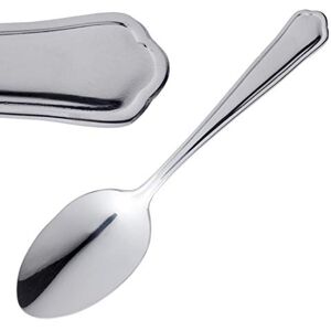 NISBETS Olympia Dubarry Cuillère à dessert (lot de 12), acier inoxydable poli, taille: 180(L)mm, passe au Lave-Vaisselle, usage professionnel et domestique, C143 - Publicité NISBETS Olympia Dubarry Cuillère à dessert (lot de 12), acier inoxydable poli, taille: 180(L)mm, passe au Lave-Vaisselle, usage professionnel et domestique, C143 - Publicité