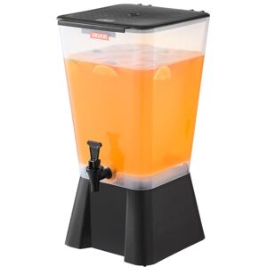 VEVOR Distributeur de Boissons avec Grande Capacité 19 L, Fontaine à Eau en Plastique, Distribution d’Eau Jus Limonade Thé Glacé, avec Robinet Anti-goutte, pour Restaurants Cafés Hôtels Fêtes - Publicité VEVOR Distributeur de Boissons avec Grande Capacité 19 L, Fontaine à Eau en Plastique, Distribution d’Eau Jus Limonade Thé Glacé, avec Robinet Anti-goutte, pour Restaurants Cafés Hôtels Fêtes - Publicité