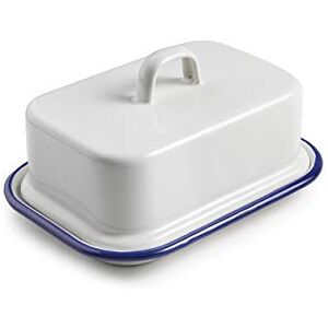 Soupière à beurre blanche Ibili - 17 x 12 cm Acier vitrifié - Publicité Soupière à beurre blanche Ibili - 17 x 12 cm Acier vitrifié - Publicité
