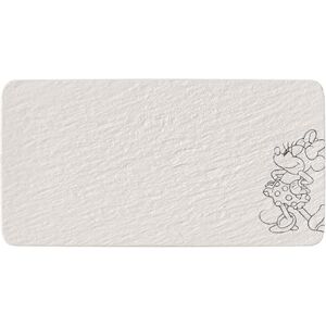 Villeroy & Boch Manufacture Rock blanc – Mickey Mouse – plat de service, blanc, résistant au lave-vaisselle/micro-ondes, look ardoise avec décor Disney Mickey Mouse à la craie - Publicité Villeroy & Boch Manufacture Rock blanc – Mickey Mouse – plat de service, blanc, résistant au lave-vaisselle/micro-ondes, look ardoise avec décor Disney Mickey Mouse à la craie - Publicité