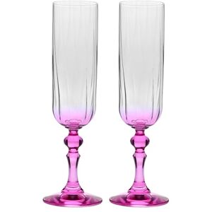 Krosno Flûtes à Champagne 220 ml avec pied rose, lot de 2 – pour mocktails, Mimosa, Prosecco, Cava et Spritz – cristal sans plomb – compatibles lave-vaisselle – Bubble Celebration Moments - Publicité Krosno Flûtes à Champagne 220 ml avec pied rose, lot de 2 – pour mocktails, Mimosa, Prosecco, Cava et Spritz – cristal sans plomb – compatibles lave-vaisselle – Bubble Celebration Moments - Publicité