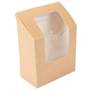 Garcia de Pou García de Pou 100 unité Boîtes Avec Fenêtre Pour "Tortilla" 'Thepack' 220 G/M2 + Opp 9,2X5,1X9,2/12,5 Cm Naturel Carton Ondulé Nano-Micro - Publicité Garcia de Pou García de Pou 100 unité Boîtes Avec Fenêtre Pour "Tortilla" 'Thepack' 220 G/M2 + Opp 9,2X5,1X9,2/12,5 Cm Naturel Carton Ondulé Nano-Micro - Publicité