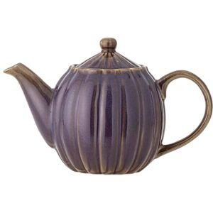 Bloomingville Latina Théière en faïence 1085 ml Avec couvercle et poignée Théière en céramique de qualité supérieure Élégante pour thé et boissons chaudes Passe au lave-vaisselle et design unique - Publicité Bloomingville Latina Théière en faïence 1085 ml Avec couvercle et poignée Théière en céramique de qualité supérieure Élégante pour thé et boissons chaudes Passe au lave-vaisselle et design unique - Publicité