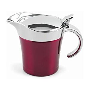 Weis 15856 Saucière Paroi Double Acier Inoxydable/Plastique Rouge 20 x 8,5 x 11 cm - Publicité Weis 15856 Saucière Paroi Double Acier Inoxydable/Plastique Rouge 20 x 8,5 x 11 cm - Publicité