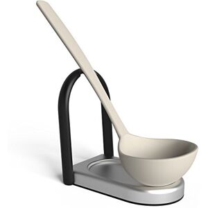 Umbra Laydle spoon. Repose cuiller Laydle. Pour cuillers, louches et ustensiles. En acier chromé. Dimension 14 x 10 x 2 cm - Publicité Umbra Laydle spoon. Repose cuiller Laydle. Pour cuillers, louches et ustensiles. En acier chromé. Dimension 14 x 10 x 2 cm - Publicité