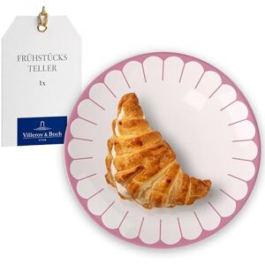 Villeroy & Boch Fleur Ensemble de 6 Assiettes à Dessert Rose Blanc - Publicité Villeroy & Boch Fleur Ensemble de 6 Assiettes à Dessert Rose Blanc - Publicité
