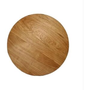 WestTree Plateau rond en chêne massif, verni, épaisseur de 4 cm, plaque de bois ronde, plaque en chêne (diamètre de 70 cm) - Publicité WestTree Plateau rond en chêne massif, verni, épaisseur de 4 cm, plaque de bois ronde, plaque en chêne (diamètre de 70 cm) - Publicité