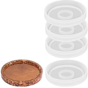 ideen mit herz Lot de 4 sous-verres en silicone Dimensions des soucoupes : Ø 8 cm / 0,9 cm de haut - Publicité ideen mit herz Lot de 4 sous-verres en silicone Dimensions des soucoupes : Ø 8 cm / 0,9 cm de haut - Publicité