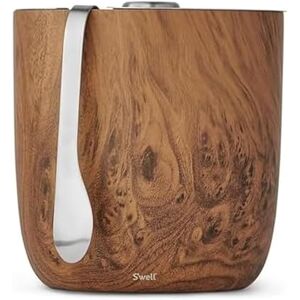 S'well Carafe, Acier Inoxydable 18/8., Bois de Teck, 3 litres - Publicité S'well Carafe, Acier Inoxydable 18/8., Bois de Teck, 3 litres - Publicité