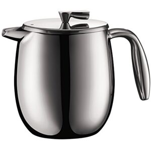 Bodum Cafetière à Piston Double Paroi Columbia 0,5L / 4 Tasses Acier Inoxydable Mat- Passe au Lave-Vaisselle - Publicité Bodum Cafetière à Piston Double Paroi Columbia 0,5L / 4 Tasses Acier Inoxydable Mat- Passe au Lave-Vaisselle - Publicité