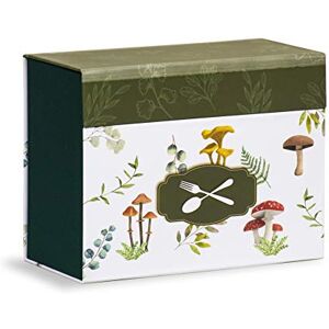 Mareli Boîte de Recettes avec 60 Cartes illustrées à remplir avec Ses Propres Recettes et 6 diviseurs avec Dessin Plats, papiers, Vert, 22,5 x 11 x 17 cm - Publicité Mareli Boîte de Recettes avec 60 Cartes illustrées à remplir avec Ses Propres Recettes et 6 diviseurs avec Dessin Plats, papiers, Vert, 22,5 x 11 x 17 cm - Publicité