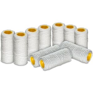 WK - Cartouche filtrante à usage unique - 10 pcs, 5" - Permeabilité 50 Micron - Publicité WK - Cartouche filtrante à usage unique - 10 pcs, 5" - Permeabilité 50 Micron - Publicité